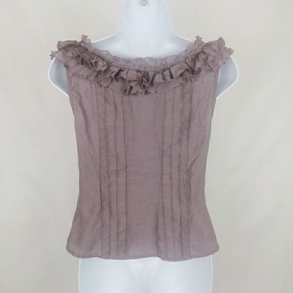 🎉FESTIVAL READY💃🏻Bebe sexy ruffle blouse 🌺 - Picture 4 of 6